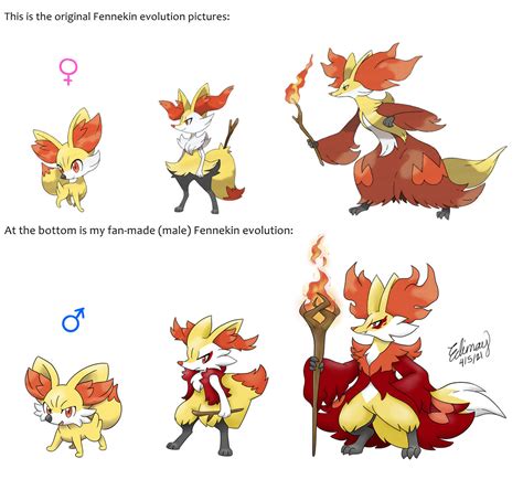 fennekin evolution